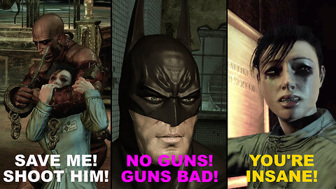 Game Over for Dr Young - Batman Arkham Asylum