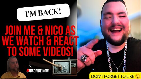 Join Me & Nico in a Watch with Us LIVESTREAM plus have your say!