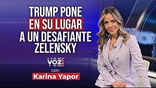 Trump pone en su lugar a un desafiante Zelensky