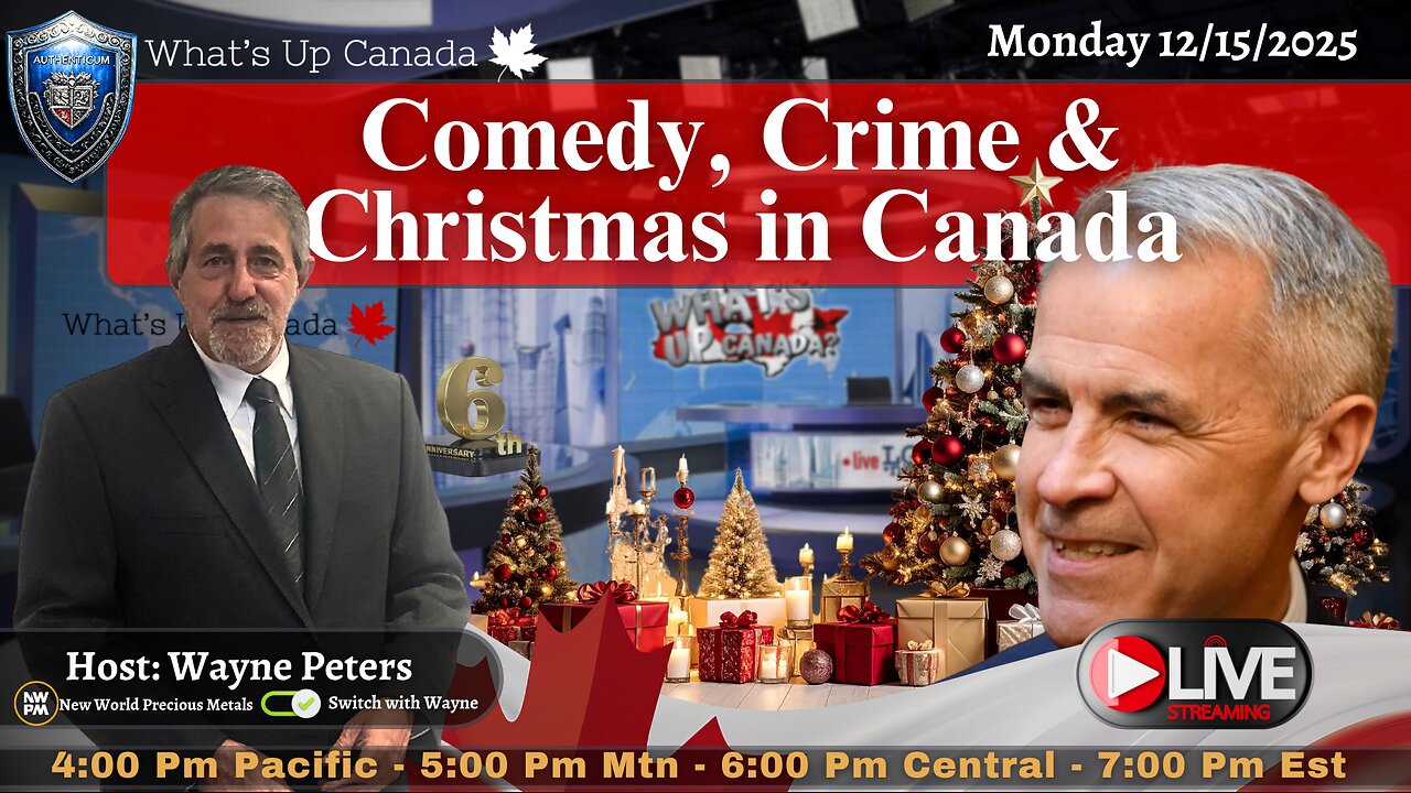 Comedy, Crime & Christmas in Canada
