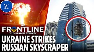 Shock Footage: Russian Tower Struck by Alleged Ukrainian Drone as Pipeline Blasts Rock Region