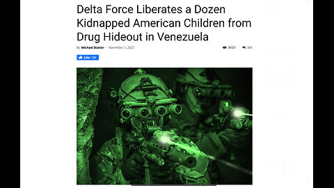 Delta Force Liberates a Dozen Kidnapped American Children from Drug Hideout in Venezuela