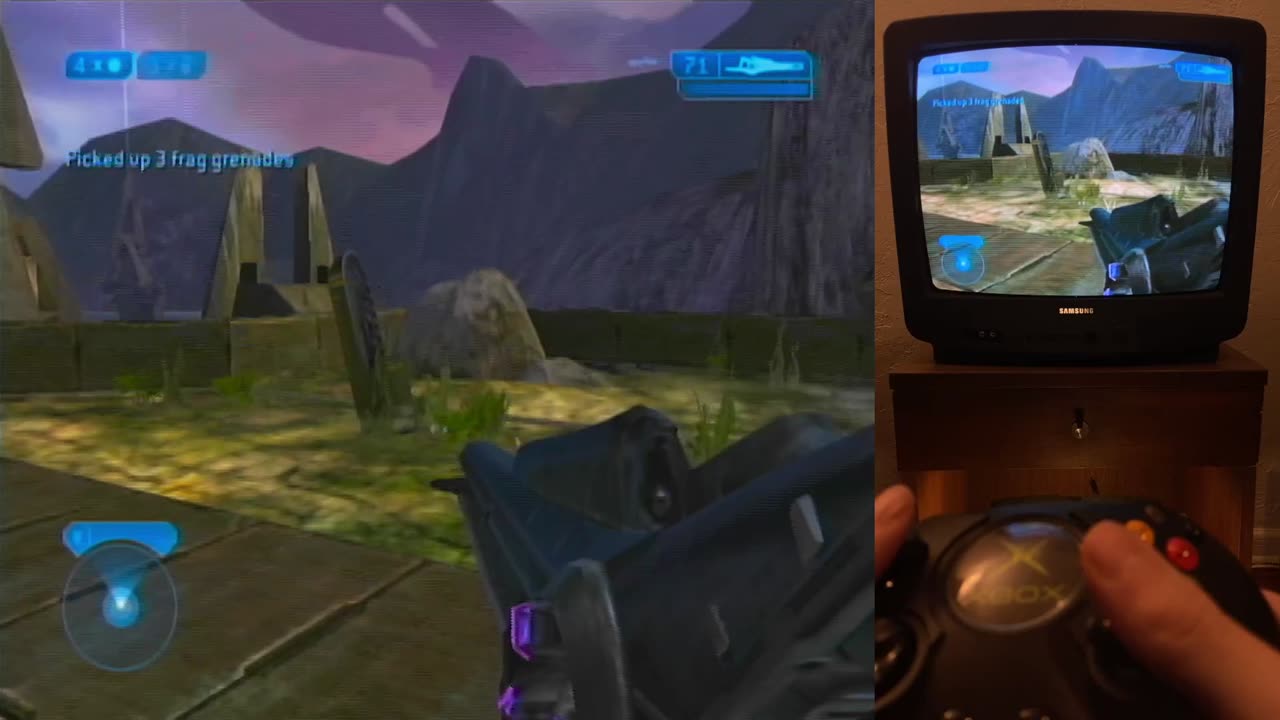 Halo 2 Original Xbox CRT TV Walkthrough Part 2 #halo