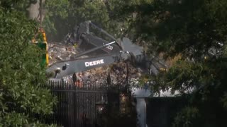 The U.S. Secret Service has shut down access to Ellipse Park