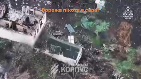 Drone Strikes Rock Russian Supply Lines, Shredding Infantry, and Level Entire Structures