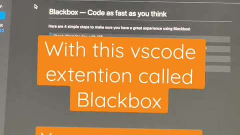 Blackbox AI in VS Code 🚀 | Ask Code Like Talking to a Senior Dev