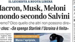 Robby Giusti - SEMPRE GUERRA SULLE PRIME PAGINE ! (10.03.25)