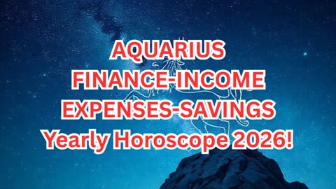 Vedic Astrologer Pallav Bhatt | Aquarius 2026 Money Forecast Windfall or Warning?