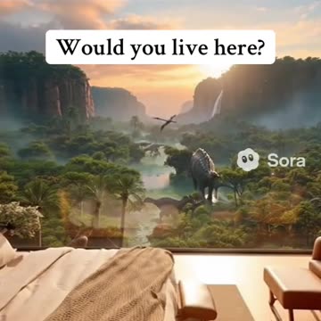 Would you live in this room in Jurassic Park?