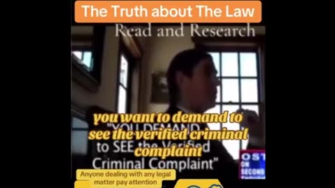 How Maritime Admiralty Law (the law of the water) tricks the Man into their jurisdiction.