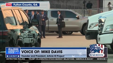 MIKE DAVIS ON THE FBI RAID IN FULTON COUNTY