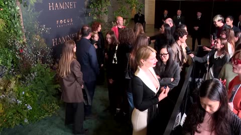 With 'a lot of heaviness,' the Shakespearean 'Hamnet' premieres in LA