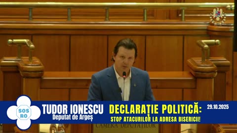 Declarație Politica: Stop atacurilor la adresa bisericii