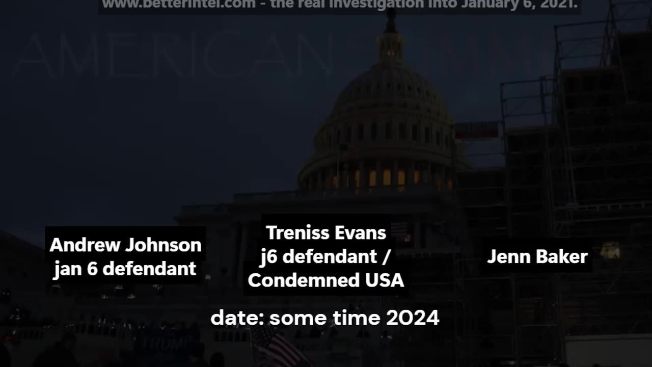 Jan 6 Defendant Andrew Johnson Speaks Treniss Evans About Entrapment Defense