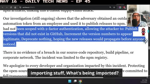 Malicious peepee packages backdoored discord