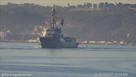 USS Lenah Sutcliffe Higbee (DDG-123) Homecoming