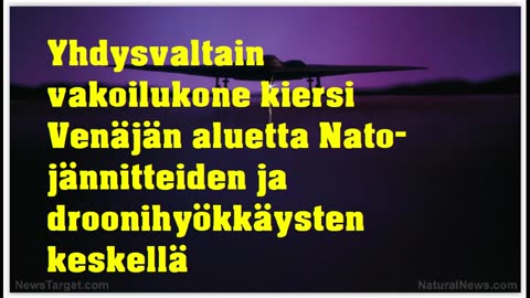 Yhdysvaltain vakoilukone kiersi Venäjän aluetta