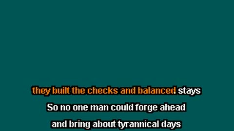 The Constitution Still Remains