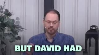 David wasn't perfect. Nobody is except Jesus.