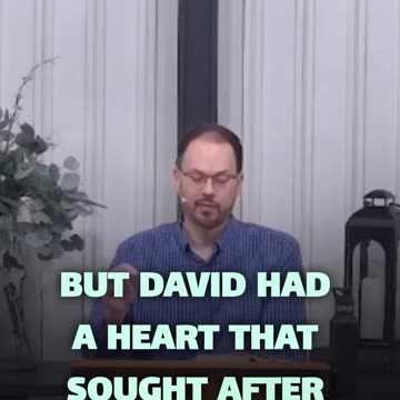 David wasn't perfect. Nobody is except Jesus.