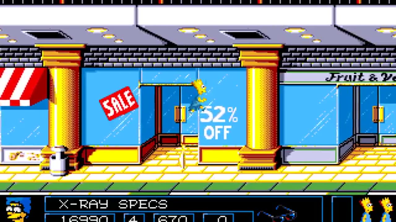Amiga 500 longplay - The Simpsons Bart vs the Space Mutants - x4 res.muxed