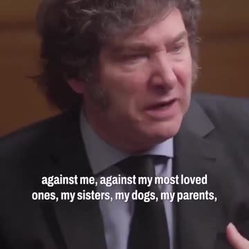 “I love destroying the state from within.” --- Javier Milei