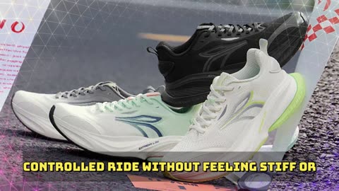 361 Degrees Fierce MAX Running Shoes Soft Lightweight Rebound Shock-absorber Stable Shoes