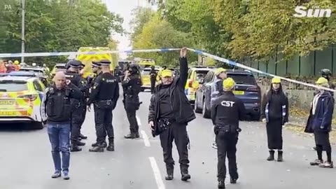 Fake Manchester attack victim shot by police