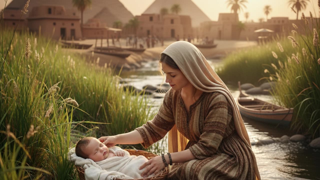 Chronicles of Moses Part I Baskets and Bravery #MinuteofMiracles
