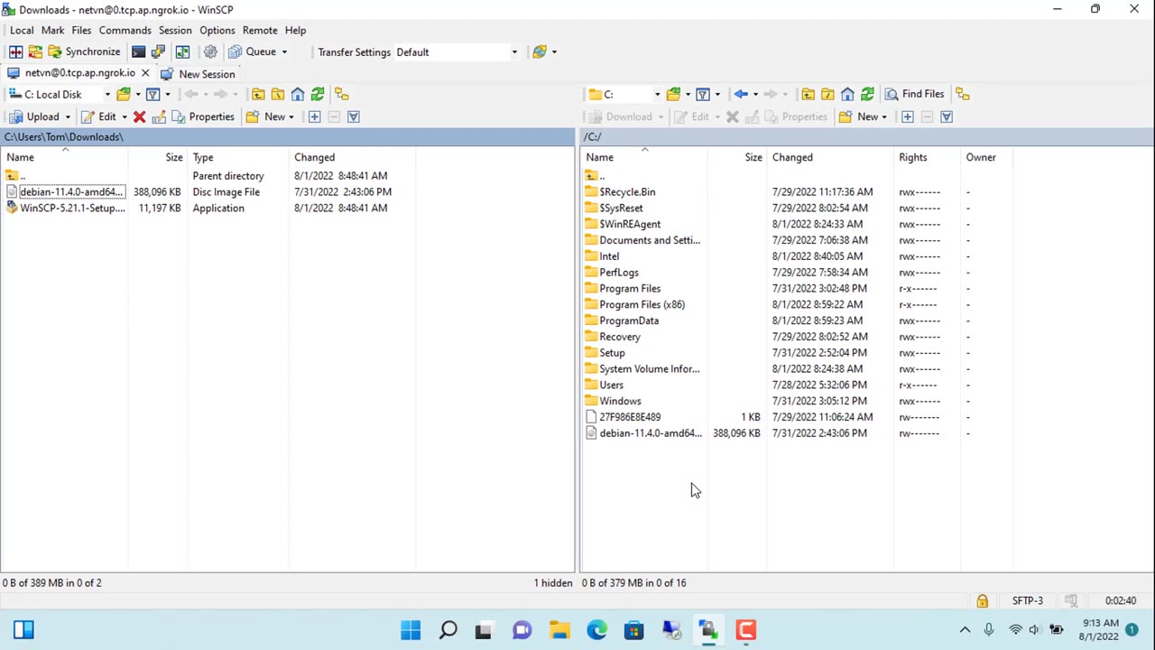 How to connect 2 PCs over the Internet