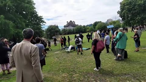 Portland ANTIFA ATTACKS Children, Women & Families at Portland Prayer Event, Steals Food & Water