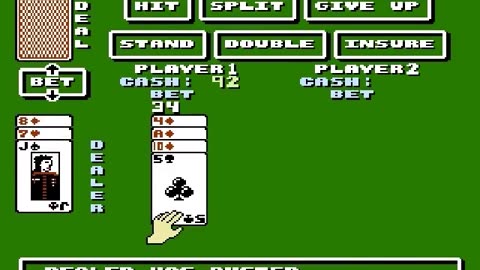 （NES）Blackjack