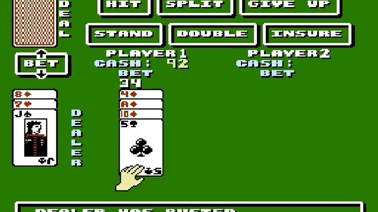 （NES）Blackjack