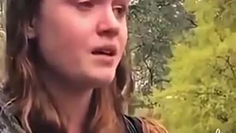 shock when she actually gets ARRESTED for stealing Pro-life sign!