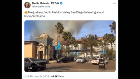 Three New Fires Start Up Around San Diego California!