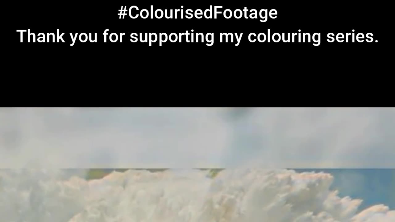 Deep Impact US Underwater Nuclear Test #ColourisedHistory