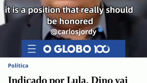 In any serious country, this judge would @FlavioDino be prevented from acting in Bolsonaro's process by suspicion.