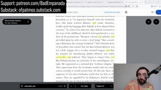 This is Zionist Propaganda - The TRUTH About Hebrew language