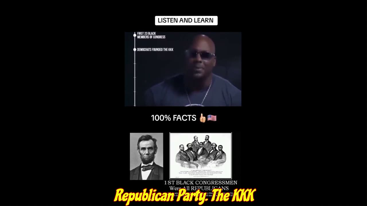 100% True Black Political History .......