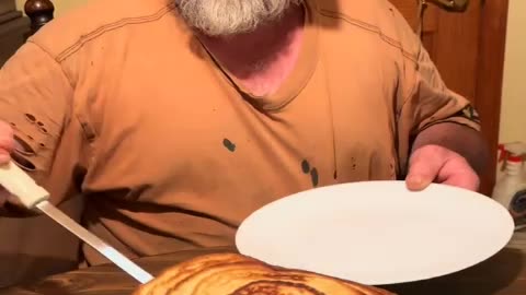 a man who loves food