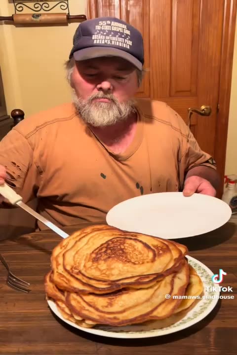 a man who loves food