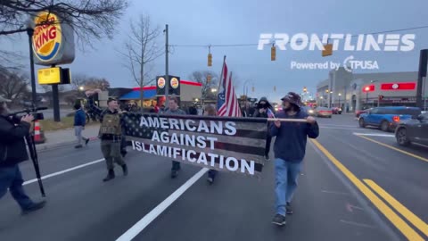 Christians are MARCHING in Muslim dominated Dearborn, Michigan. Christ is King