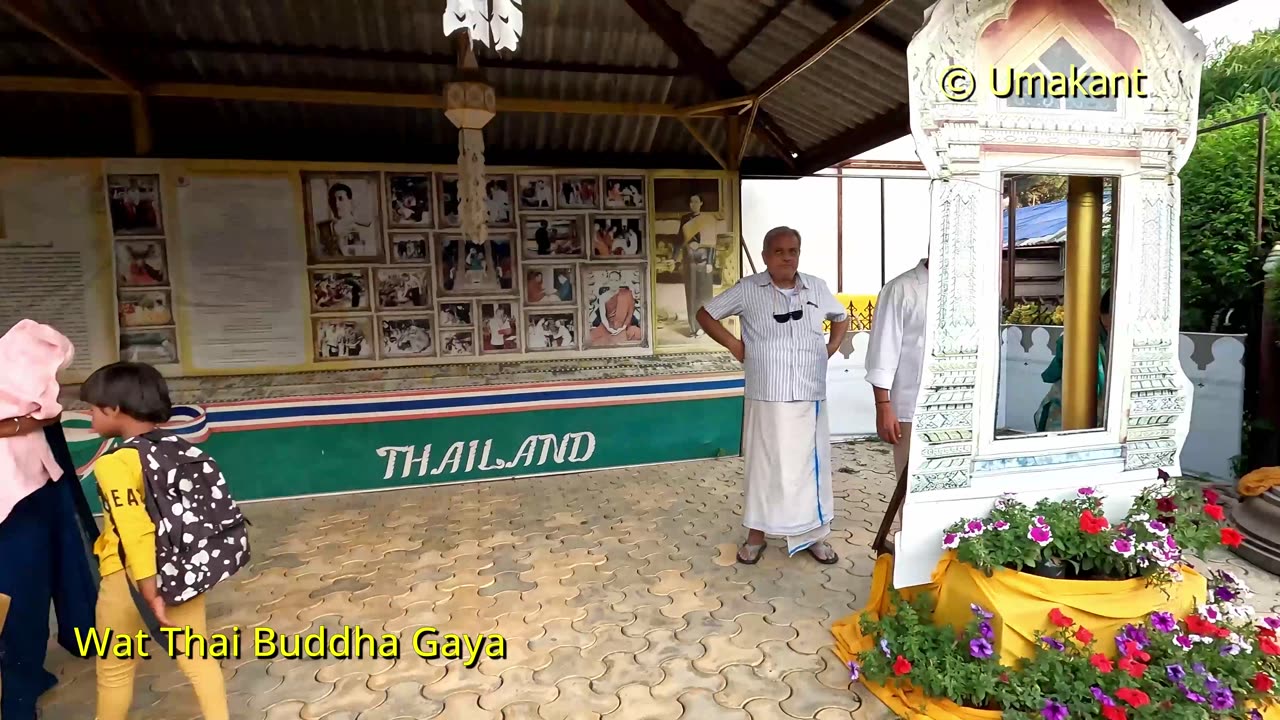 Wat Thai Temple in Buddha Gaya