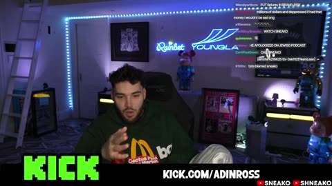 Adin Ross Comes to SNEAKO’s Defense After Andrew Tate’s Betrayal