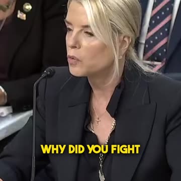 Pam Bondi TURNS THE TABLES on Dick Durbin over Epstein flight logs