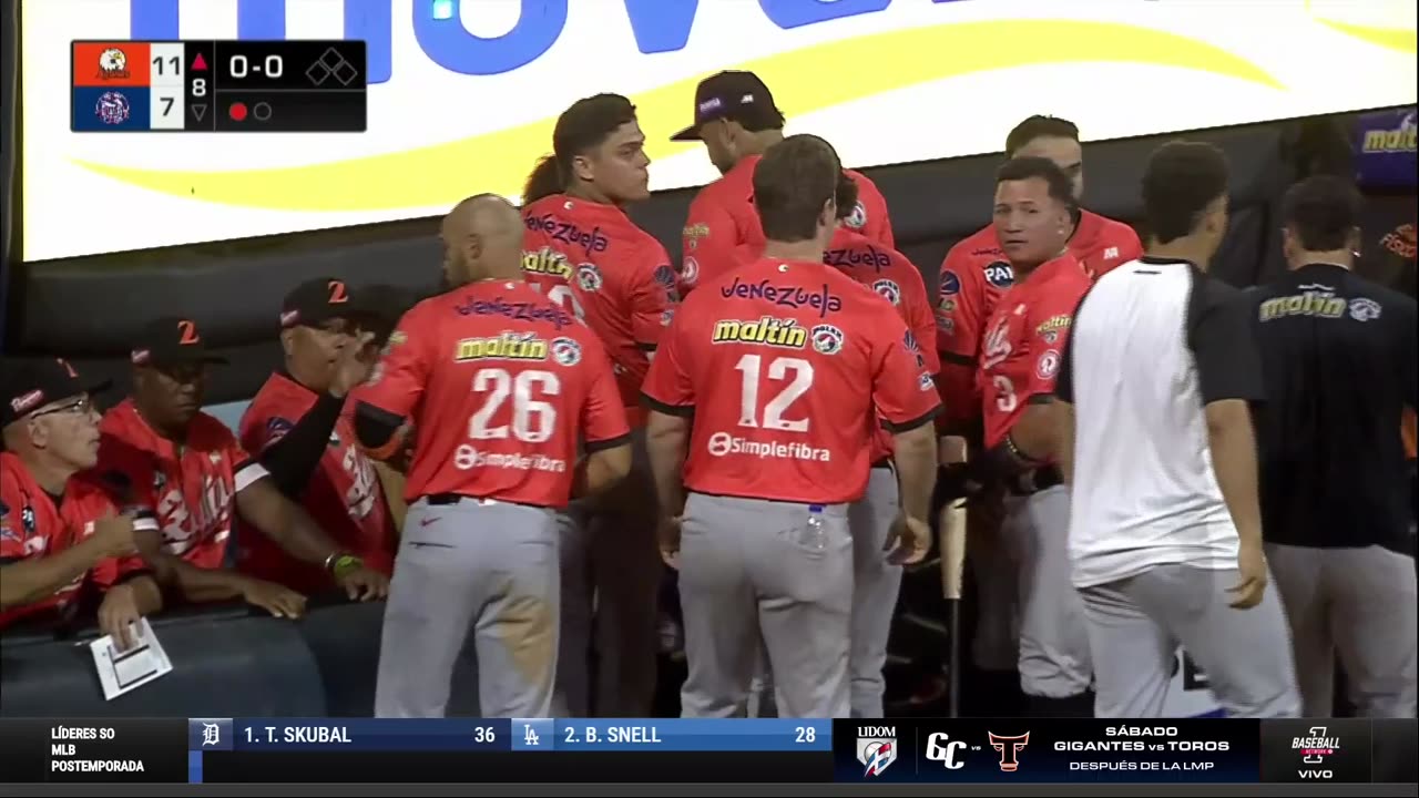 José Godoy con el primer grand slam de su carrera