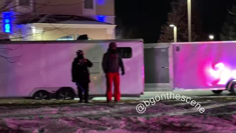 LIVE: Anti-ICE Protesters Outside a Hampton Inn & Suites in Rogers, Minnesota