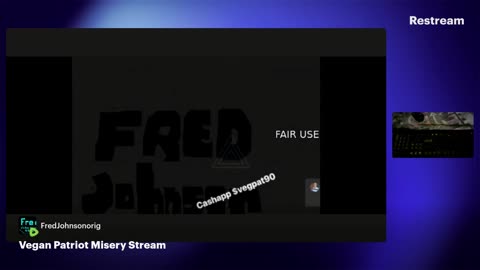 Vegan PAtriot Misery Stream Take 2
