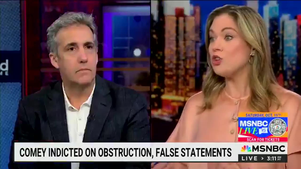 Michael Cohen Agrees With Trump, Says FBI Was 'Weaponized' By Comey