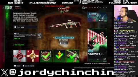 🎄CRIMBUS EVE EVE🎄 \\ 🔴LIVE ➤ TTV/ jordychinchin
